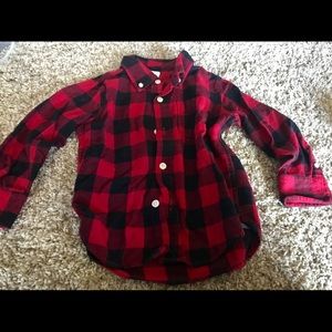 Gap Boys Flannel Shirt size 3t